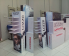 dubai sign display stand crowed control Q stands  Barrier and Queue Up Control System. Queue Up Stand - Crowd control barriers aka Q Stand are sold as portable folding free standing raffle box suggection box feedbak box acrylic products